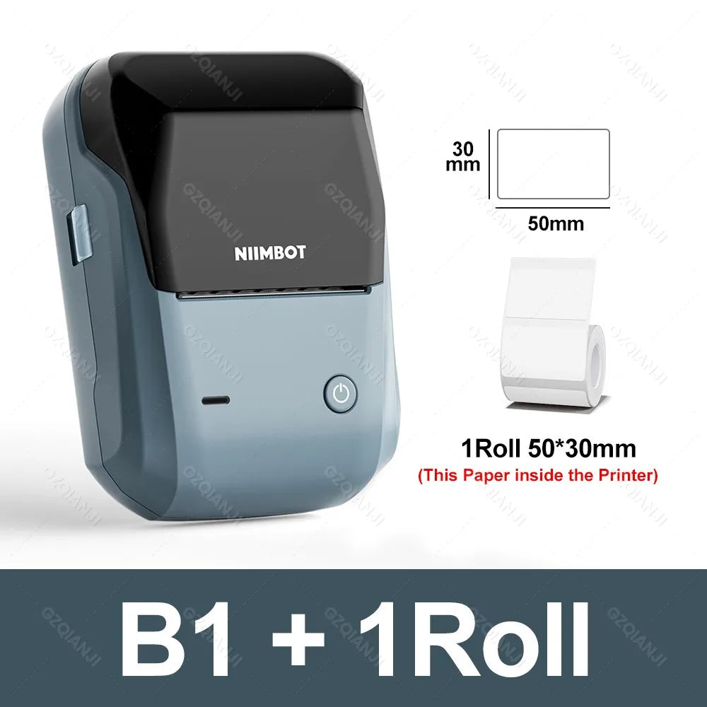 Smart Bluetooth Portable Label Maker- Wireless Mini Printer