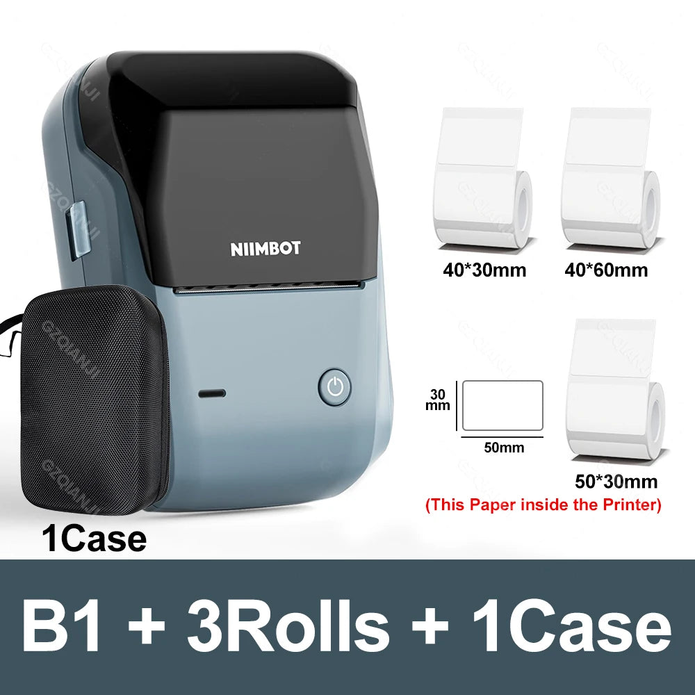Smart Bluetooth Portable Label Maker- Wireless Mini Printer