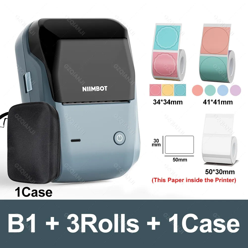 Smart Bluetooth Portable Label Maker- Wireless Mini Printer