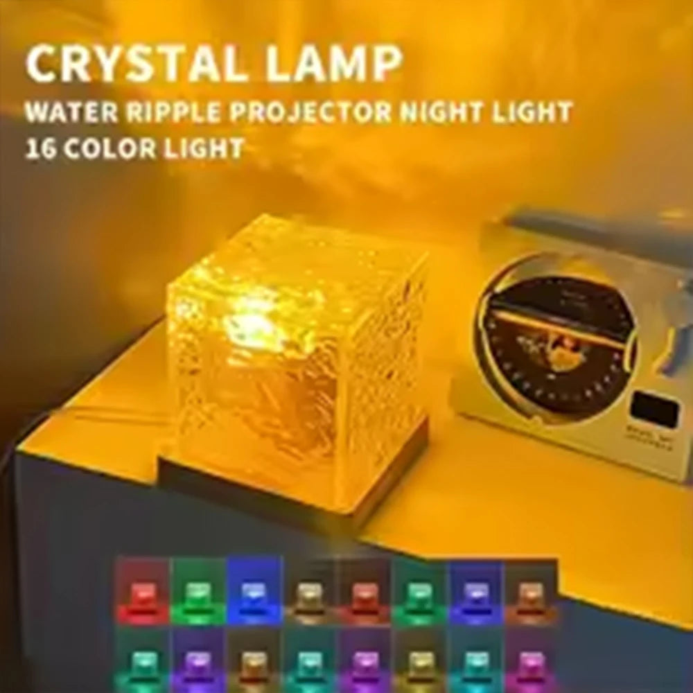 AuroraGlow RGB Ocean Wave Projector Lamp
