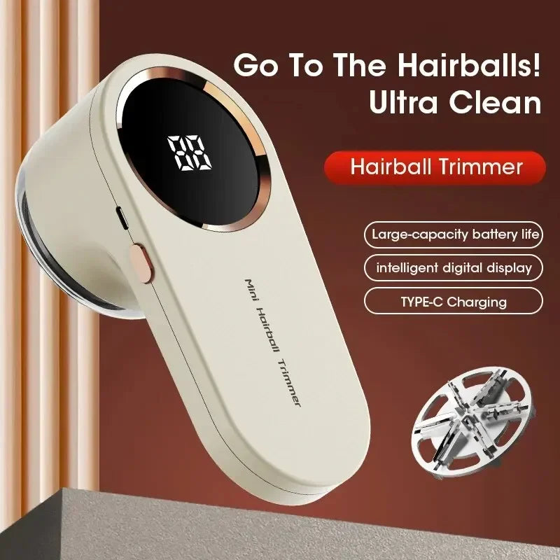 Rechargeable Fabric Shaver & Lint Remover- Electric Clothes Trimmer