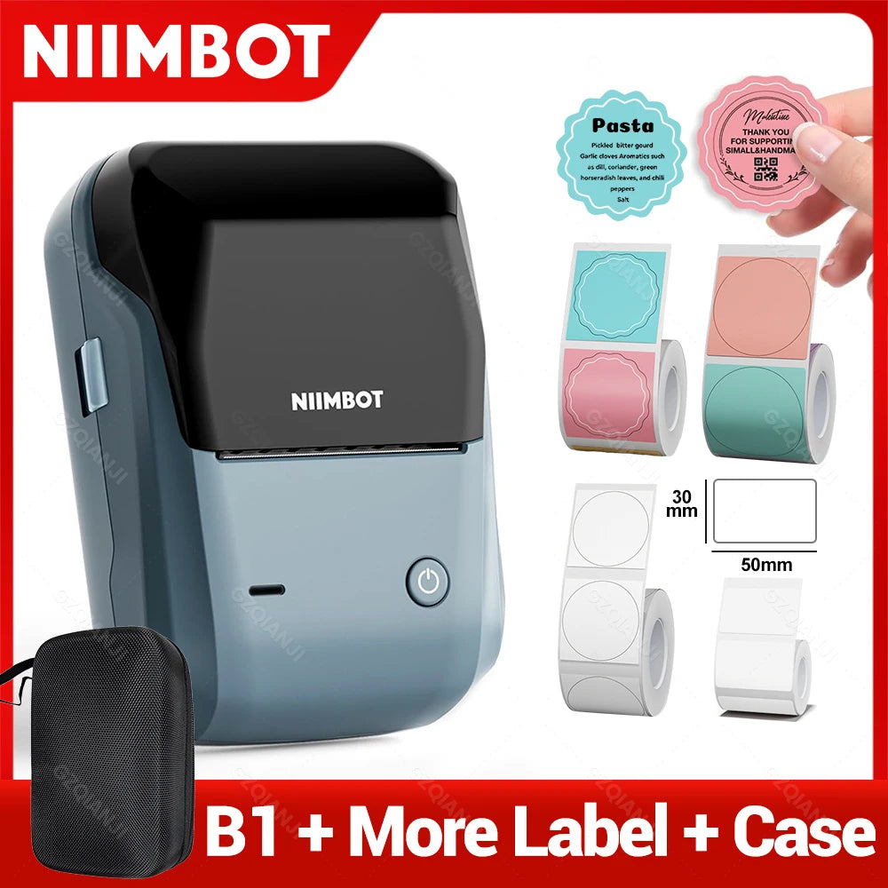 Smart Bluetooth Portable Label Maker- Wireless Mini Printer