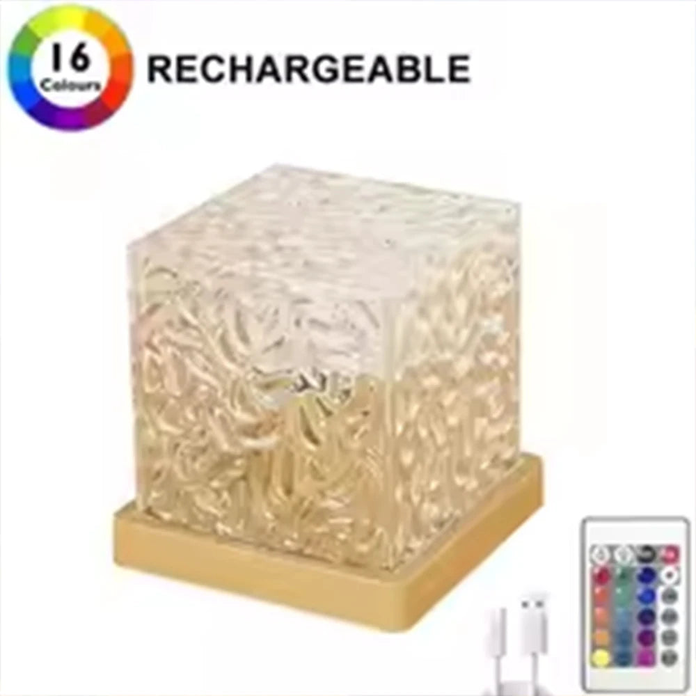 AuroraGlow RGB Ocean Wave Projector Lamp