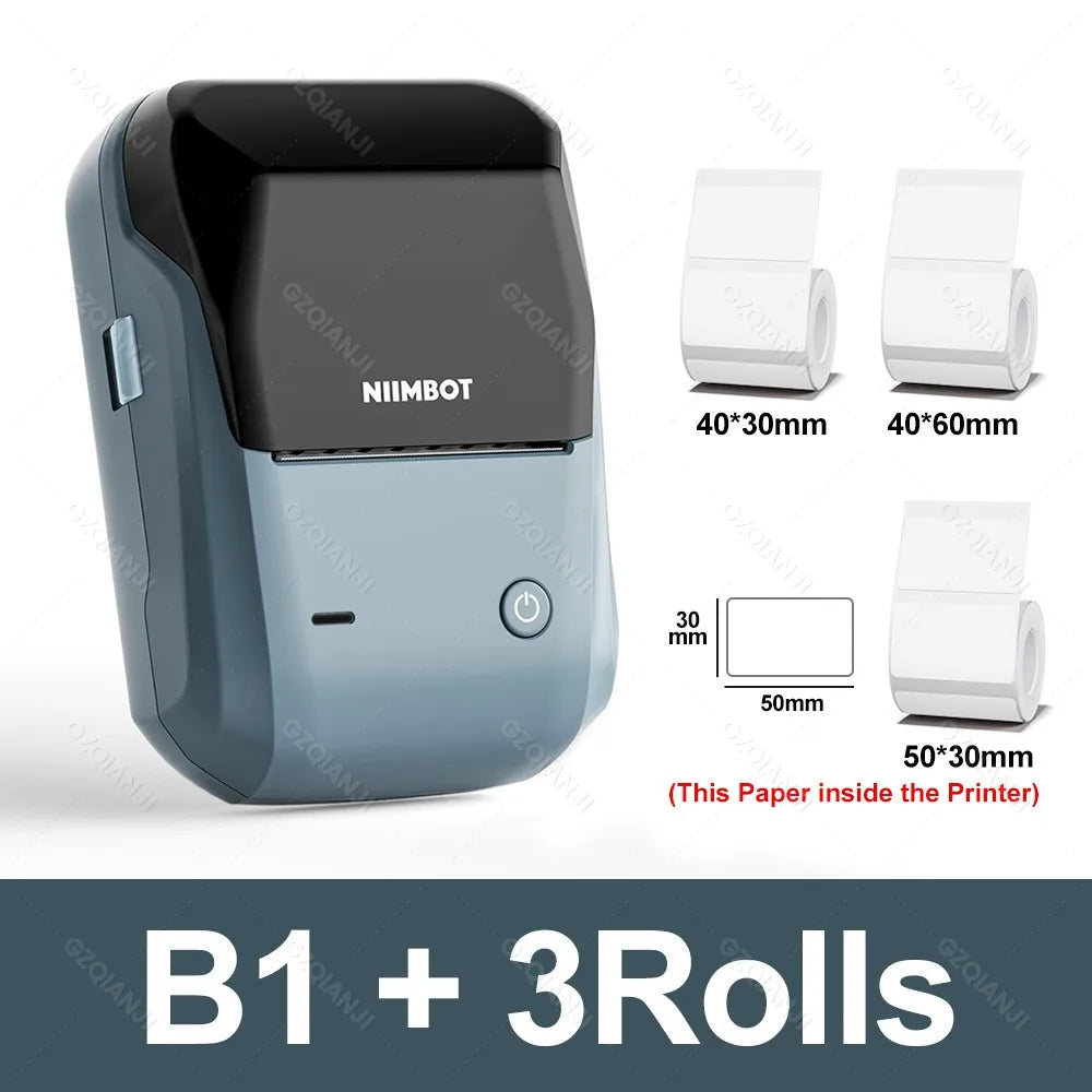 Smart Bluetooth Portable Label Maker- Wireless Mini Printer