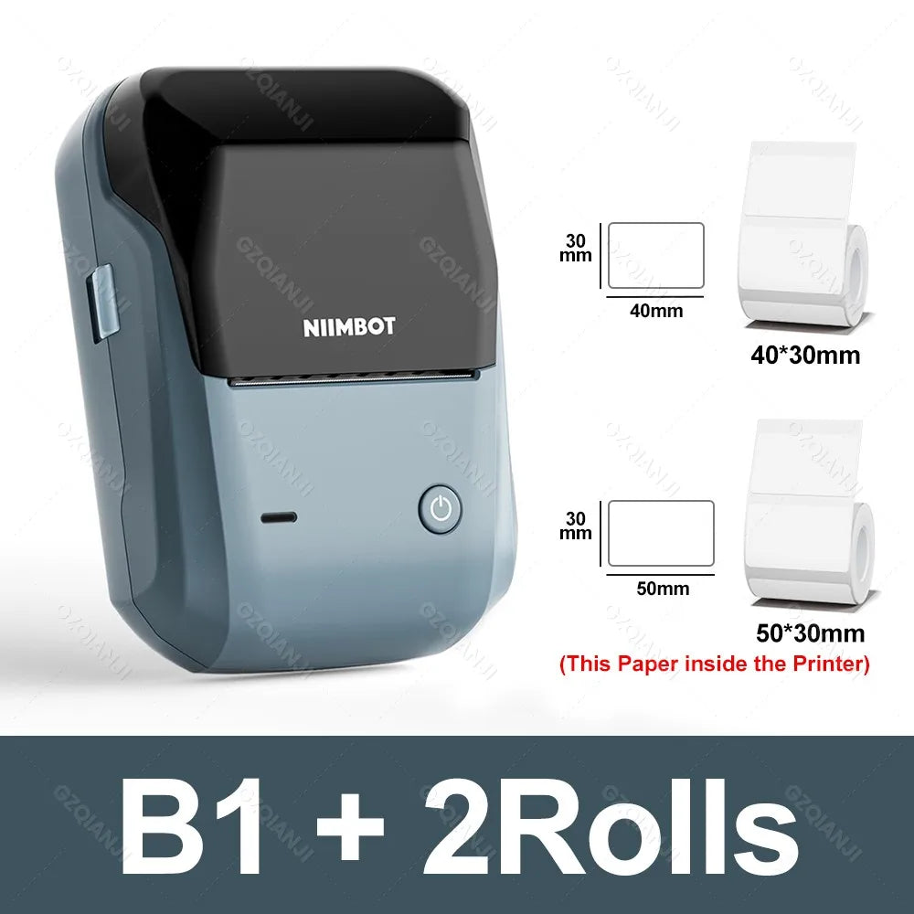 Smart Bluetooth Portable Label Maker- Wireless Mini Printer