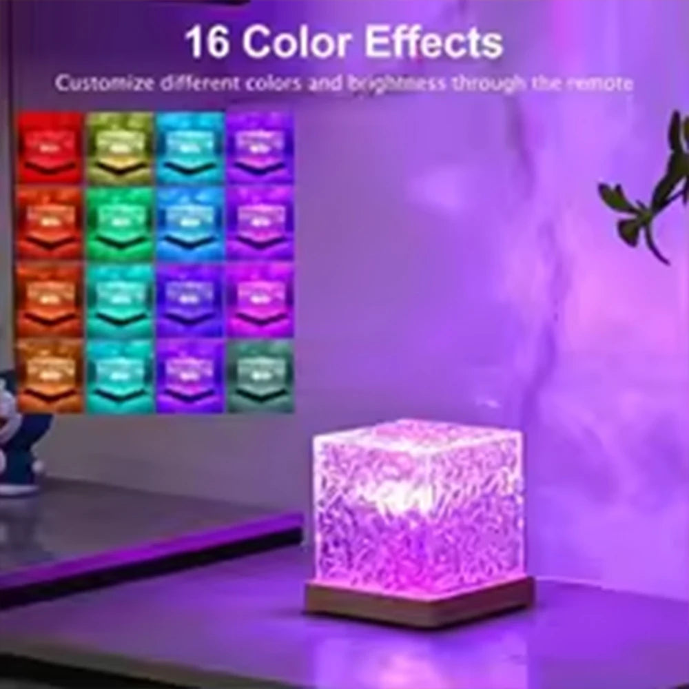 AuroraGlow RGB Ocean Wave Projector Lamp
