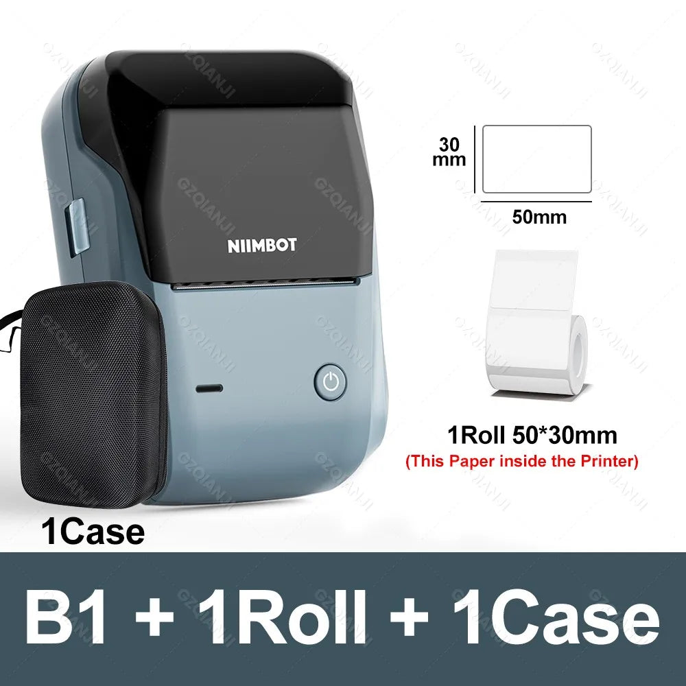Smart Bluetooth Portable Label Maker- Wireless Mini Printer