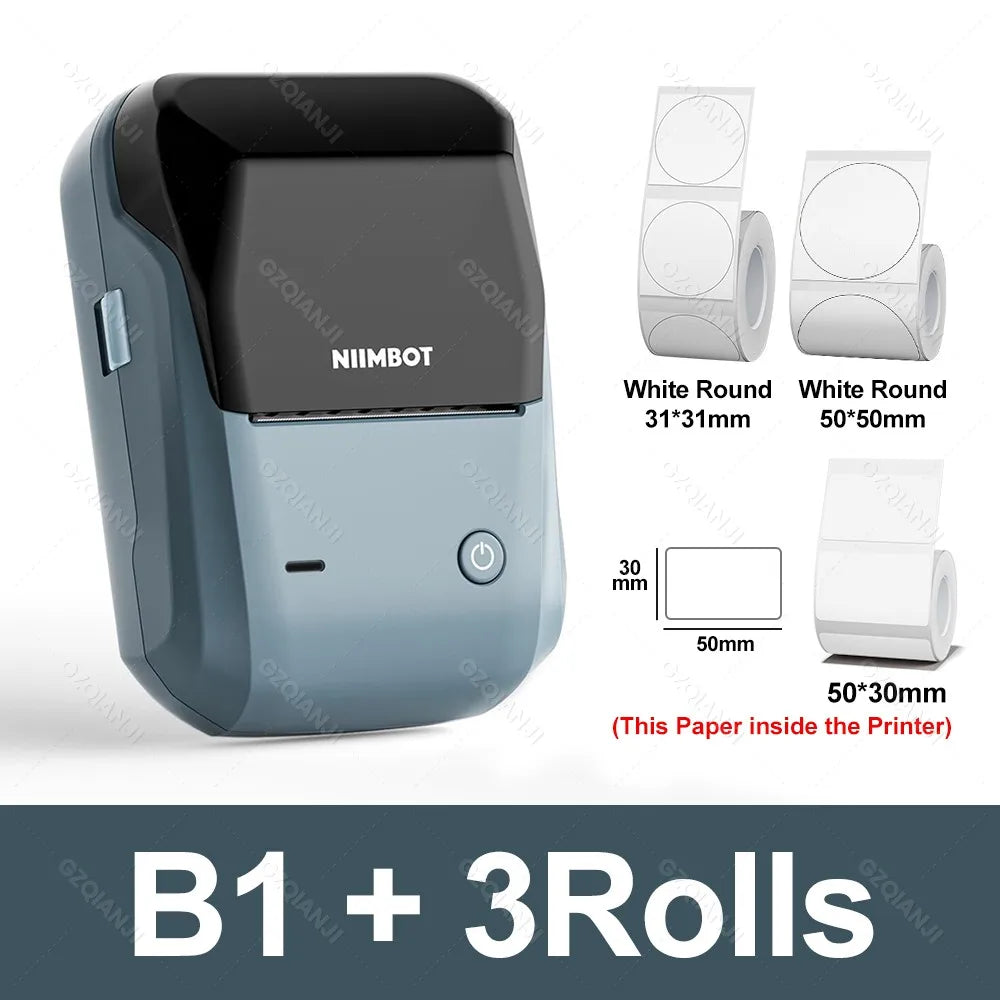 Smart Bluetooth Portable Label Maker- Wireless Mini Printer
