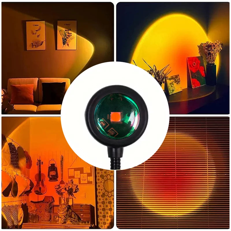 SunsetGlow Ambient Projection Lamp