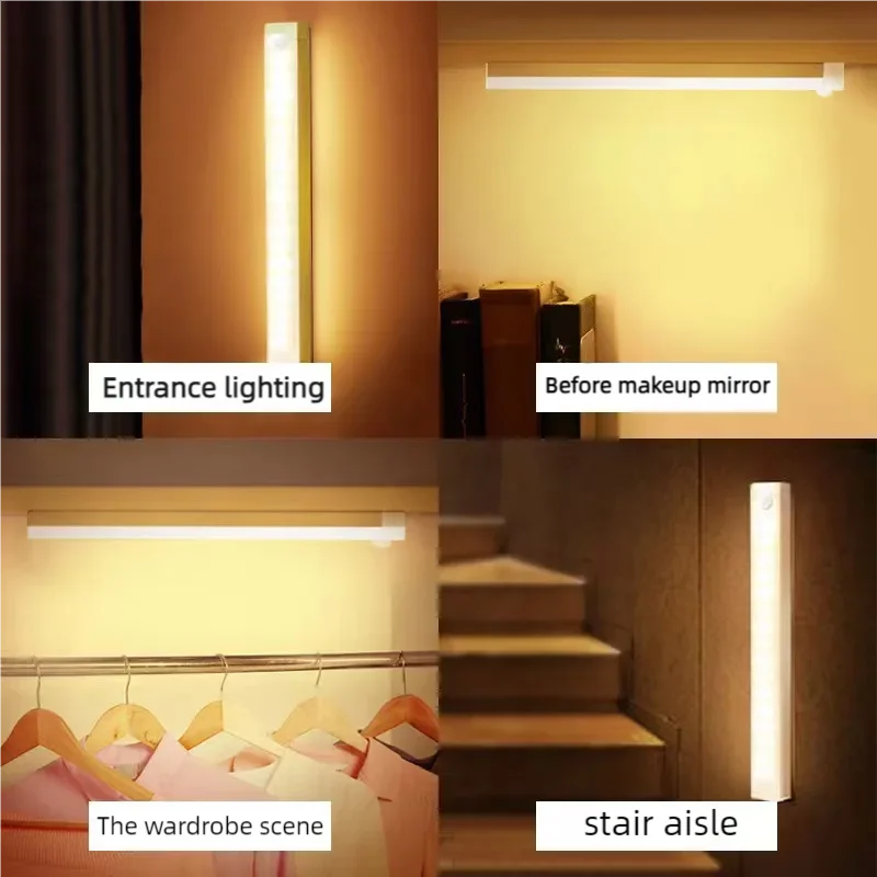 Rechargeable Motion Sensor LED Light Wireless Closet & Cabinet Light